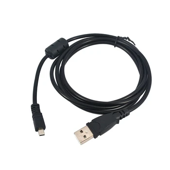 8-Пинов USB-кабел за трансфер на данни за камера, Кабел за цифров фотоапарат, Кабел 59 См 1,5 М за Nikon Coolpix L19 L20 L100 UC-E6